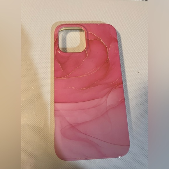 Pink marble case for iPhone 12 Pro Max - Picture 1 of 1